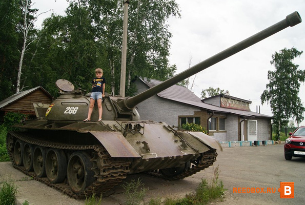по дороге в Крым, фото танка