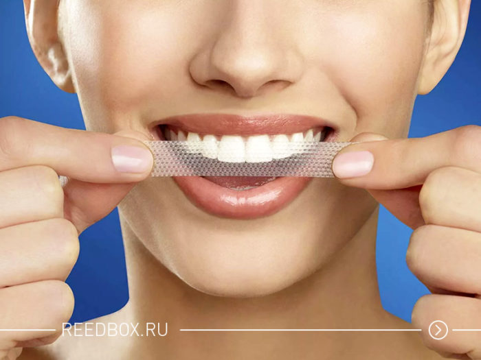 Полоски для отбеливания зуба в домашних условиях